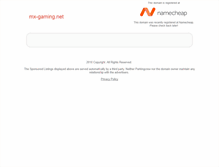 Tablet Screenshot of mx-gaming.net